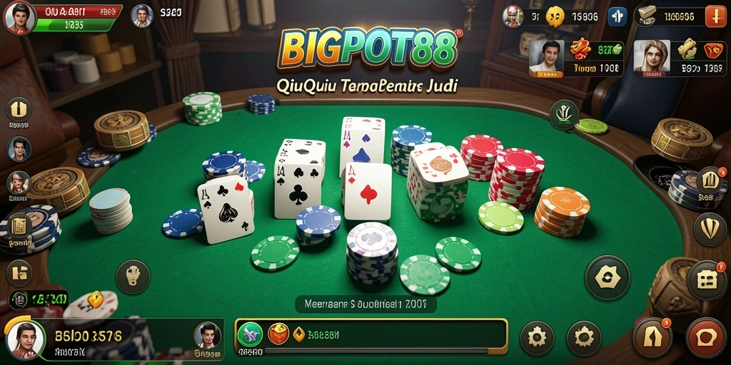 Screenshot gameplay QiuQiu yang mendebarkan dari BIGPOT88.