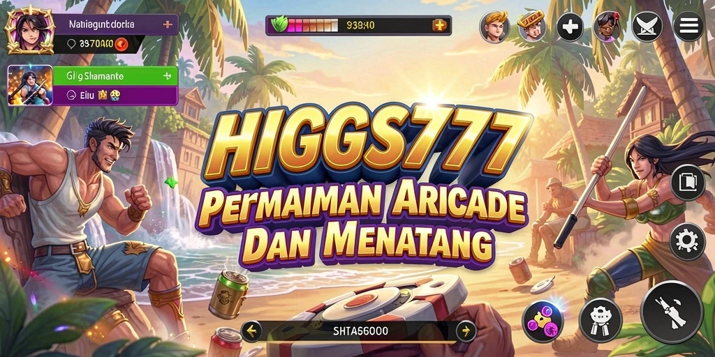 Gameplay seru HIGGS777 menyuguhkan tantangan arcade yang mendebarkan.