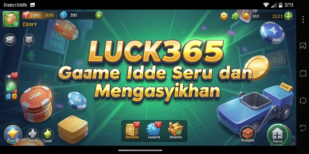 Tampilan gameplay LUCK365 yang menenangkan dan mengasyikkan.