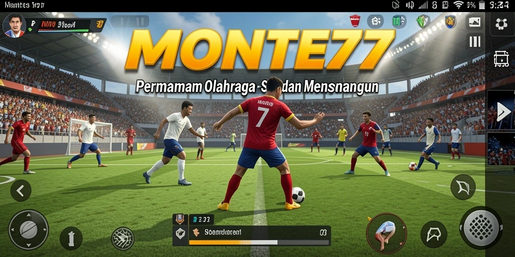 Tampilan gameplay MONTE77 yang seru dan mendebarkan.