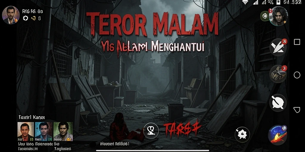 Tangkapan layar gameplay menakutkan dari R6R6 dengan suasana yang mencekam.