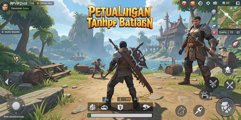Gameplay RPVIP2 yang menawan dan dunia yang luas.