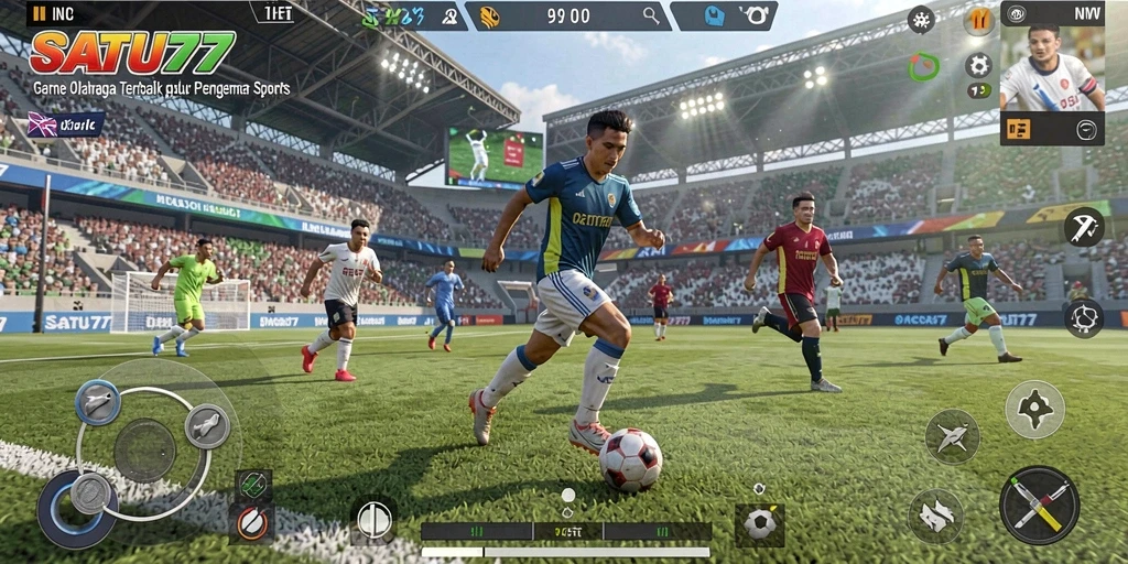 Tampilan gameplay SATU77 yang seru dan mengasyikkan.