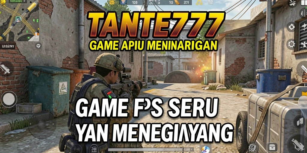 Screenshot gameplay TANTE777 yang menunjukkan pertempuran seru di lapangan.