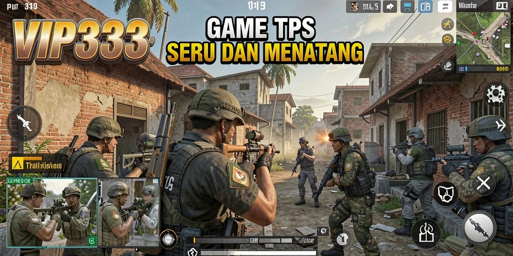 Gameplay seru dengan aksi tembak-menembak yang mendebarkan.